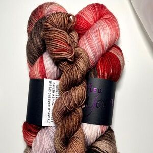 Less Traveled Yarn 757 fingering weight indie dyed yarn